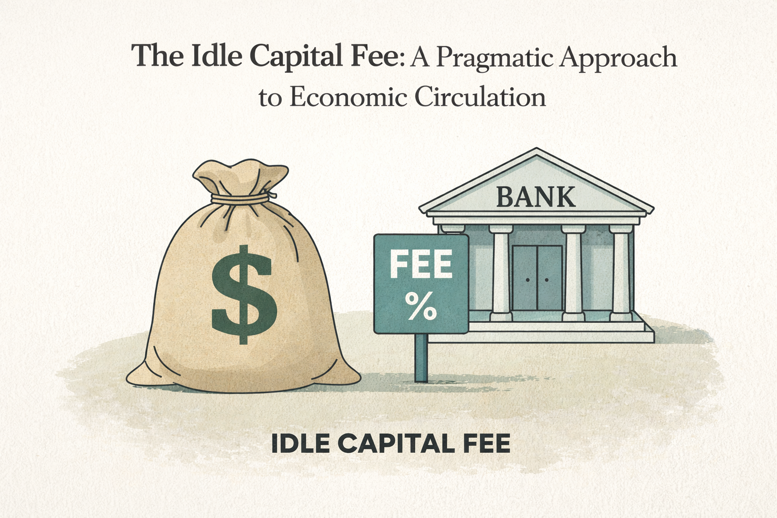 The Idle Capital Fee: A Pragmatic Approach to Economic Circulation